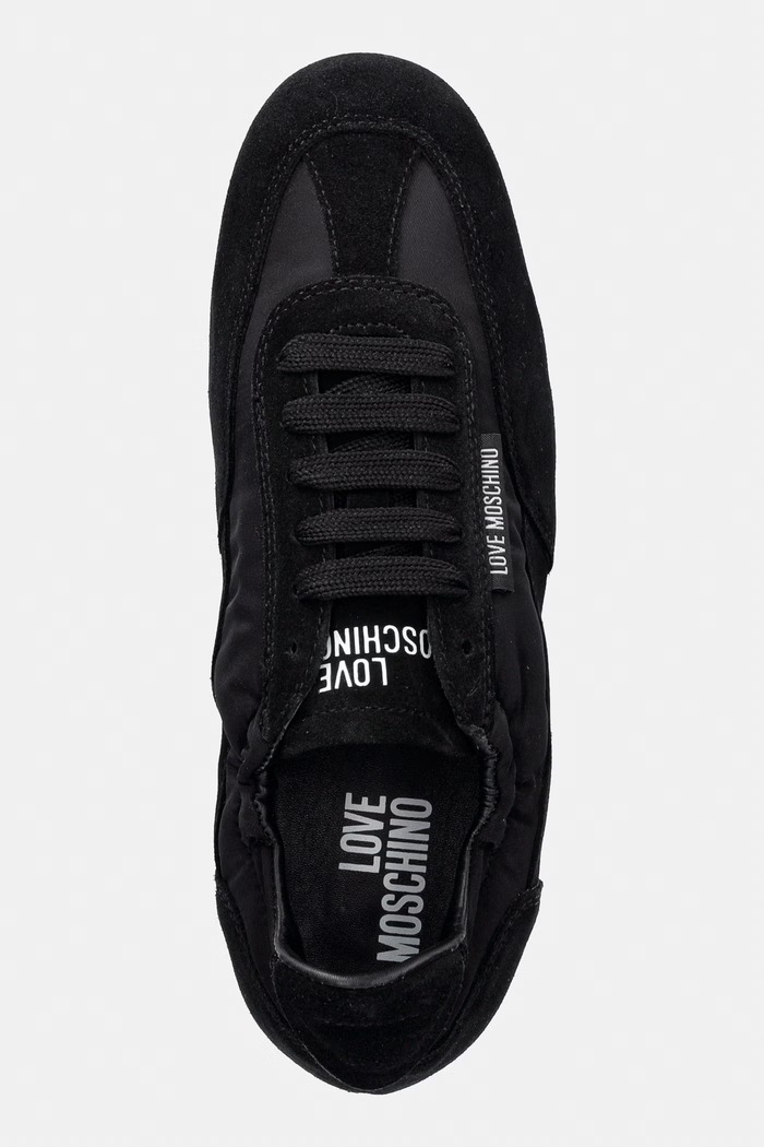 Love Moschino sneakers de femei negru JA10411G0OIND00A