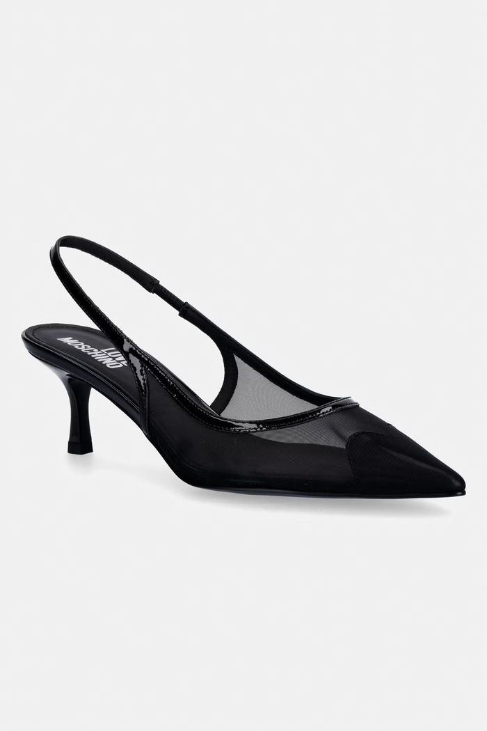Love Moschino tűsarkú fekete JA10526G0OIQ900B