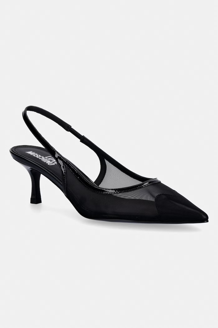 Love Moschino tűsarkú fekete JA10526G0OIQ900B