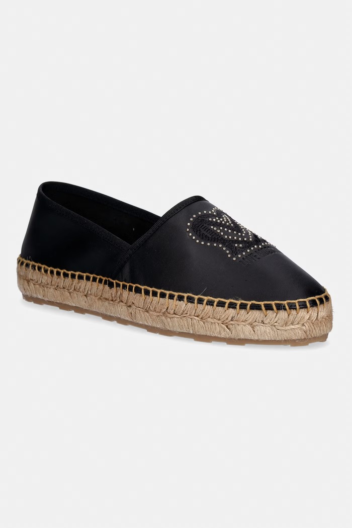 Love Moschino еспадрили дамски черен JA10532G0OIA0000