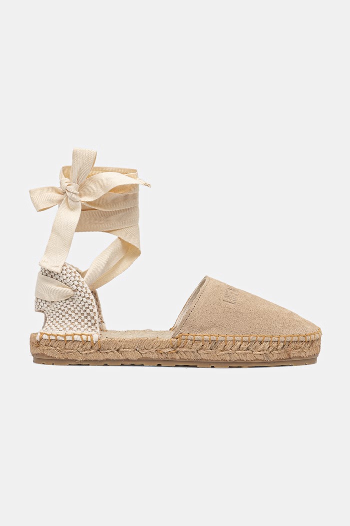 Love Moschino dámske semišové espadrilky JA10562G0OIG5104 béžová SS26