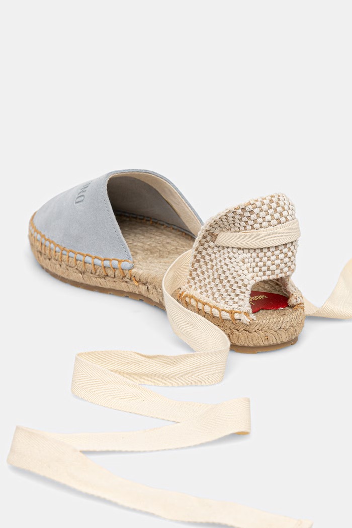 Obuv Love Moschino dámske semišové espadrilky JA10562G0OIG5701 modrá