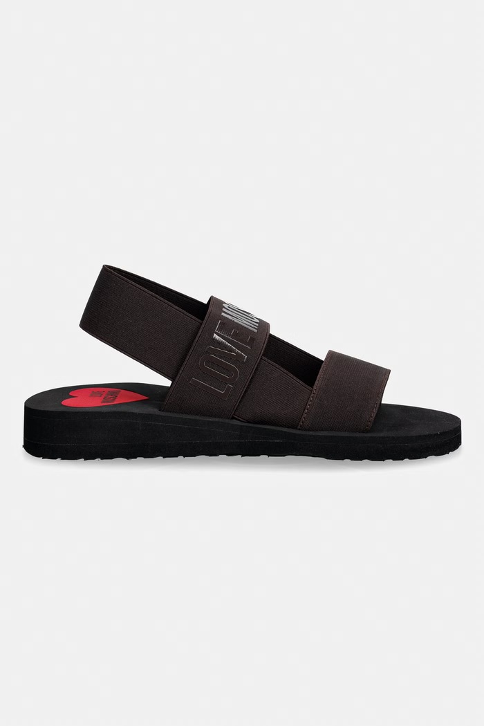 Love Moschino sandále dámske JA16033G0OJN7203 hnedá SS26