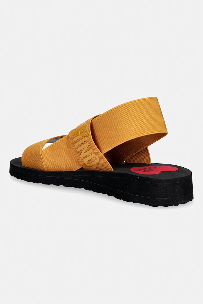 Obuv Love Moschino sandále dámske JA16033G0OJN7411 oranžová
