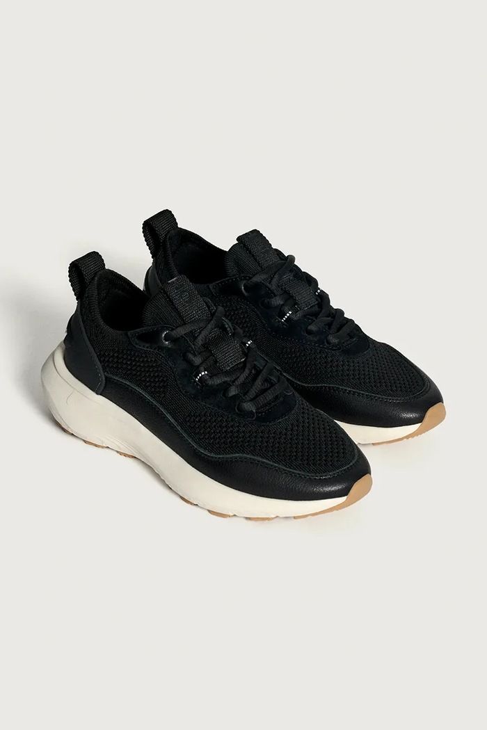 Hoff TRAVELER BLACK sneakers pentru femei, din piele 22549001 negru SS26