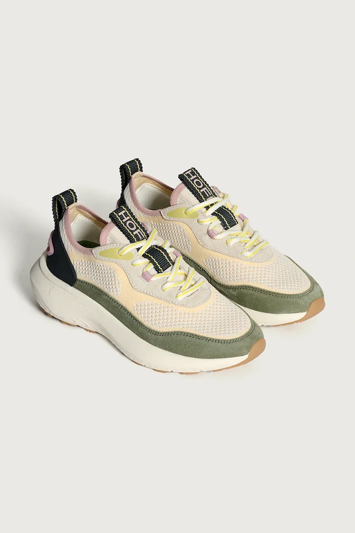 Hoff TRAVELER GREEN sneakers pentru femei, din piele întoarsă 22549004 verde SS26