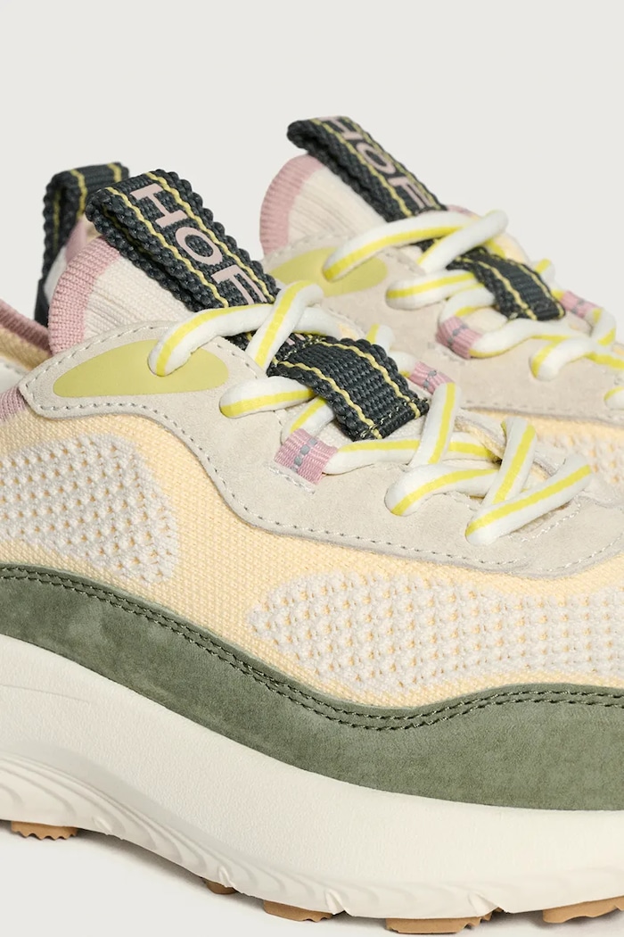 Încălțăminte Hoff TRAVELER GREEN sneakers pentru femei, din piele întoarsă 22549004 verde