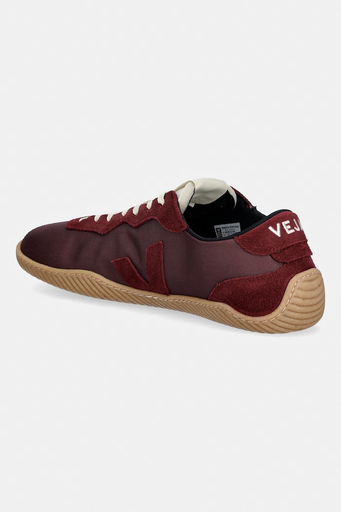 Obuwie Veja x Baserange sneakersy damskie NG3421602A bordowy