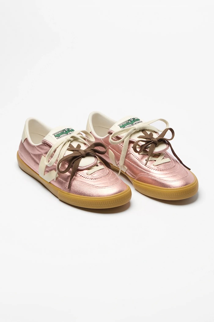 Veja x Magliano sneakers da donna in pelle rosa MG0221675