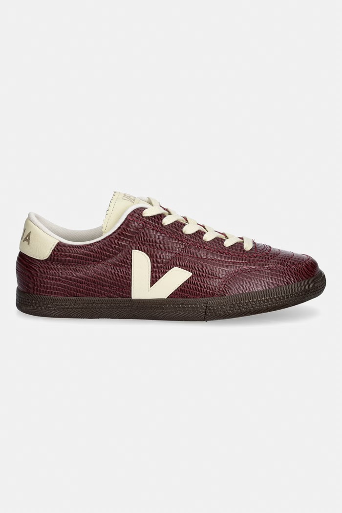 Veja Panenka Sneakers Women's leather FU0221393A maroon SS26