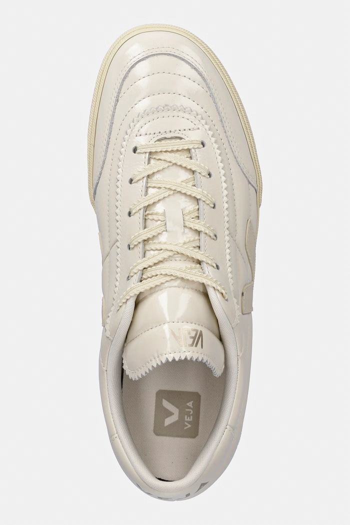 Veja Panenka sneakersy damskie skórzane beżowy FU0221667