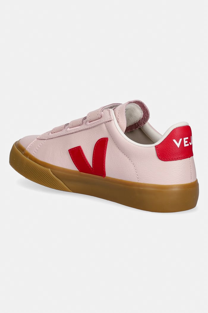 Încălțăminte Veja Recife sneakers pentru femei din piele RC0521567 roz