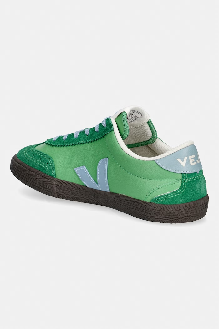 Încălțăminte Veja Volley O.T. sneakers pentru femei din piele VO2021414 verde
