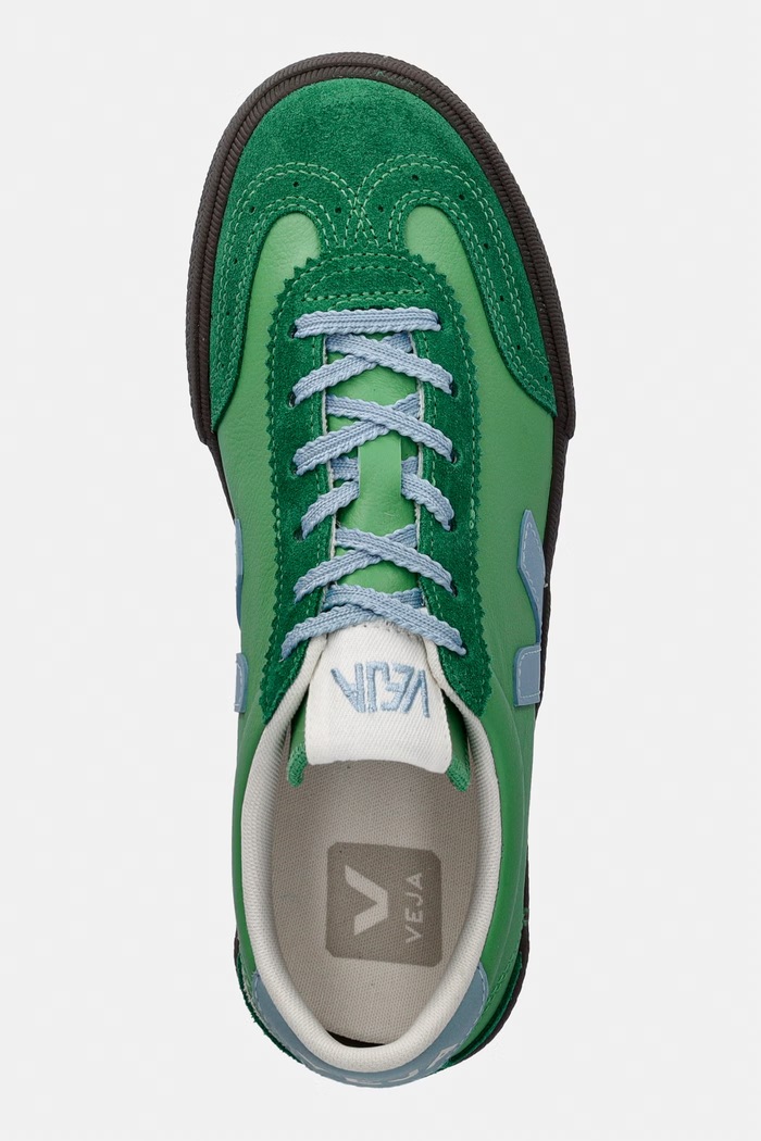 Veja Volley O.T. sneakers pentru femei din piele verde VO2021414