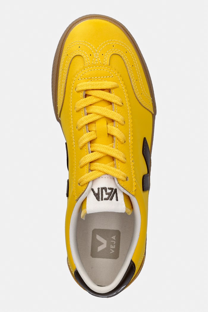 Veja Volley O.T. sneakers pentru femei din piele galben VO2021434