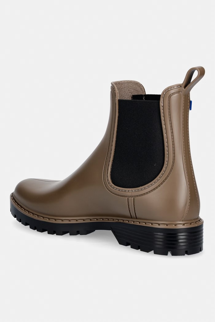 Obuwie Verbenas kalosze damskie GAUDI MATE ASH/NEGRO 5760020434.ASH brązowy