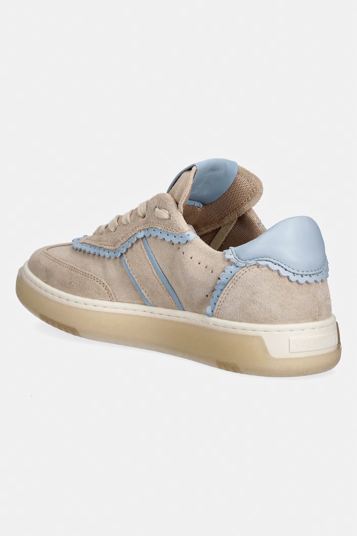 Obutev Valentino 91G1901CAM GLOSSY sandali ženski semišasti 91G1901CAM.BEIGE bež