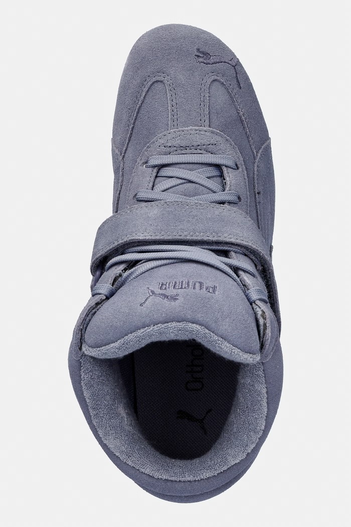 Speedcat Wedge Women's Suede Sneakers Puma 408118 gray