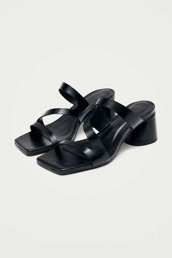 Alohas sandale de piele Orielle S101385.01 negru SS26