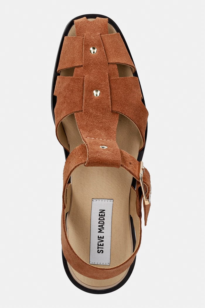 Steve Madden sandále dámske semišové Nado hnedá 11005197.935