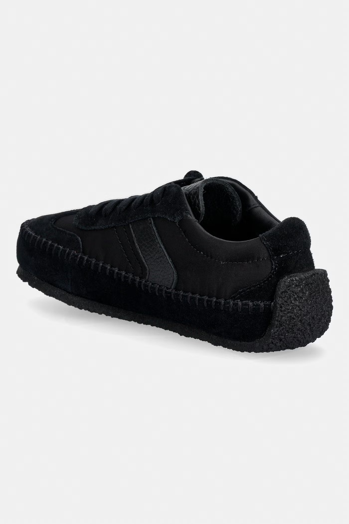 Παπούτσια Clarks Originals Tor Low sneakers Γυναικεία σουέτ 26185701 μαύρο