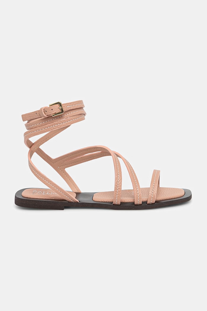 Pollini sandale pentru femei, din piele SA16331G0OTD0609 bej SS26
