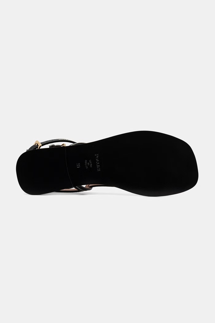 Pollini sandale pentru femei, din piele SA16351G0OTD0000 negru