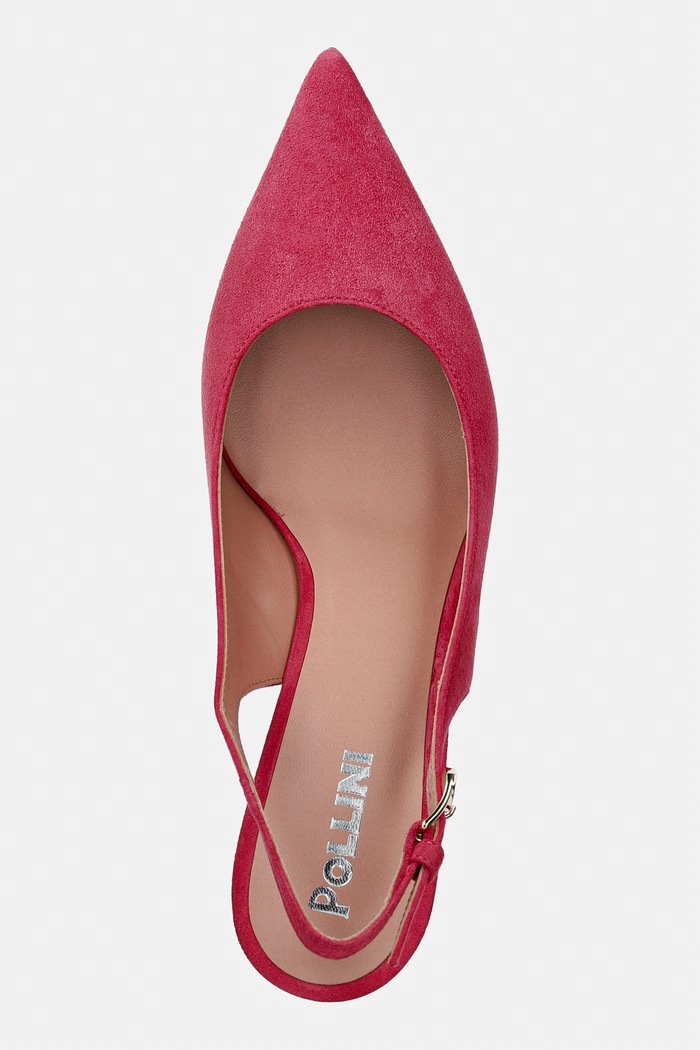 Pollini stilettos piele întoarsă roz SA10035M0OTA0625