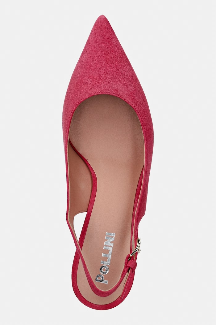 Pollini stilettos piele întoarsă roz SA10035M0OTA0625