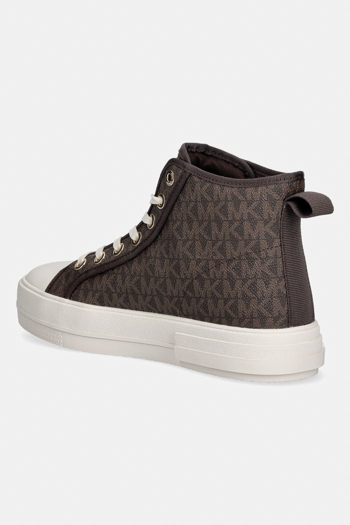 Încălțăminte MICHAEL Michael Kors Evy High Top teniși înalți pentru femeie 43F5EYFE5B.200 maro