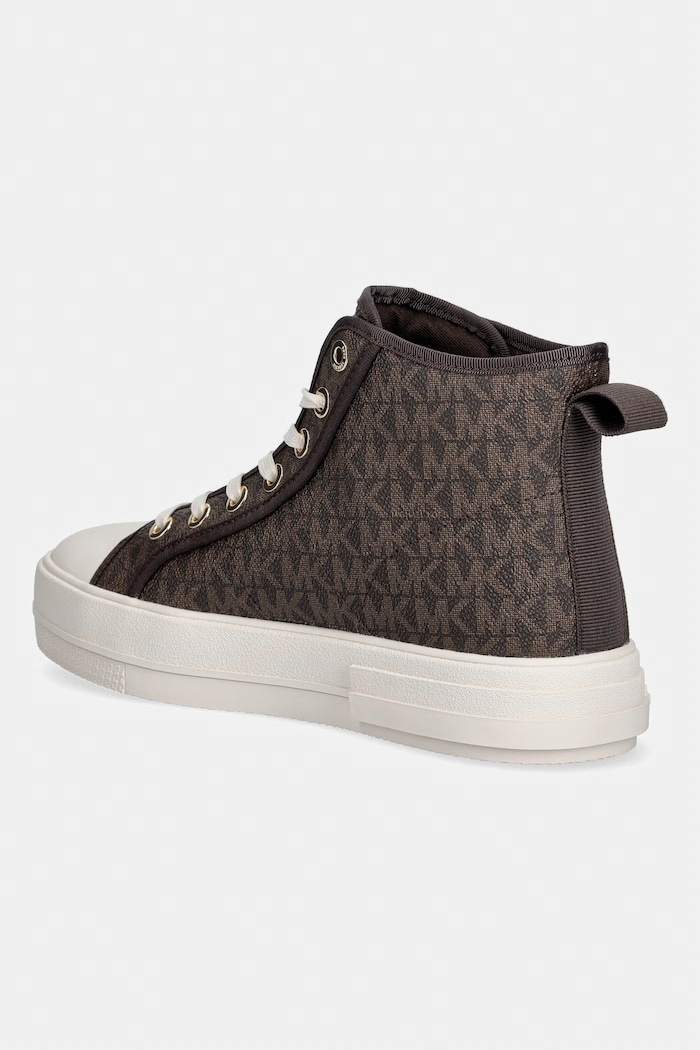 Încălțăminte MICHAEL Michael Kors Evy High Top teniși înalți pentru femeie 43F5EYFE5B.200 maro