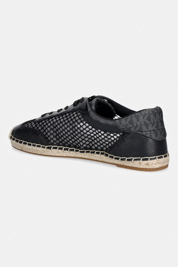 Παπούτσια MICHAEL Michael Kors Γυναικεία sneakers Ollie Lace Up Espadrille 43S6SCFS2D.001 μαύρο