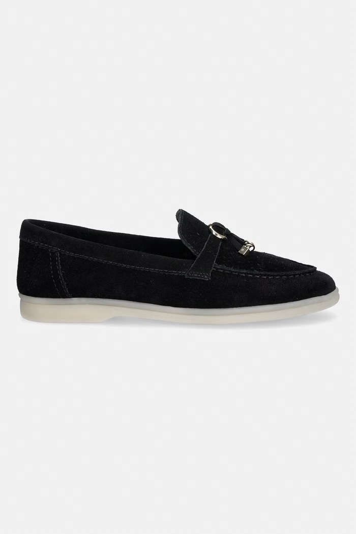 Aldo mokasyny damskie zamszowe CRERAS 13878239.CRERAS czarny SS26