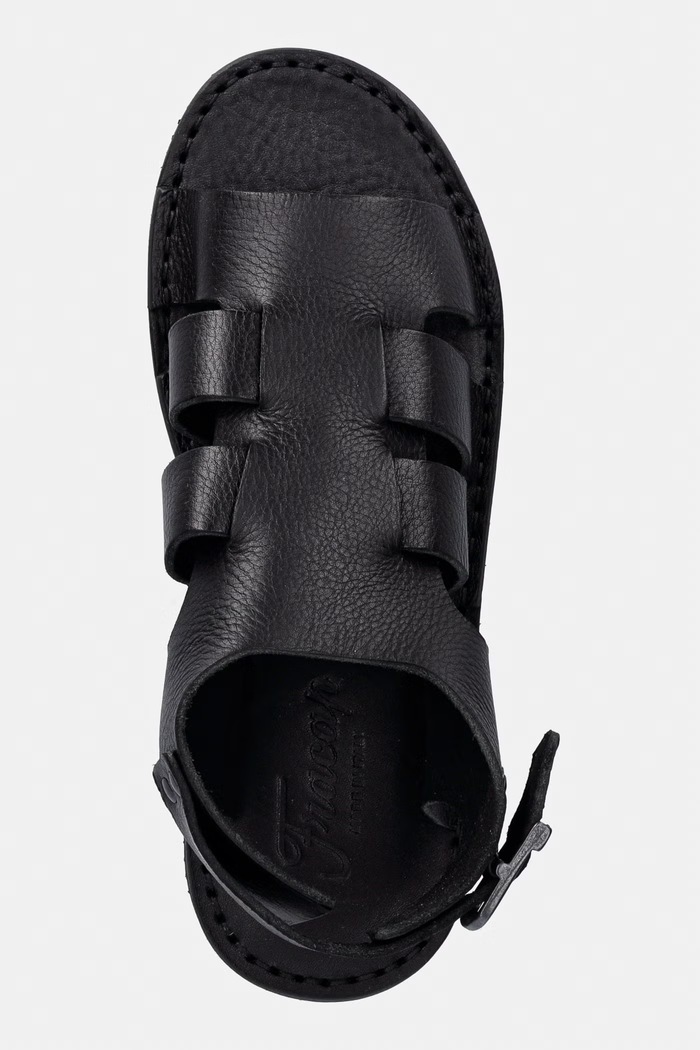 Sandały damskie skórzane Fracap D031.B czarny