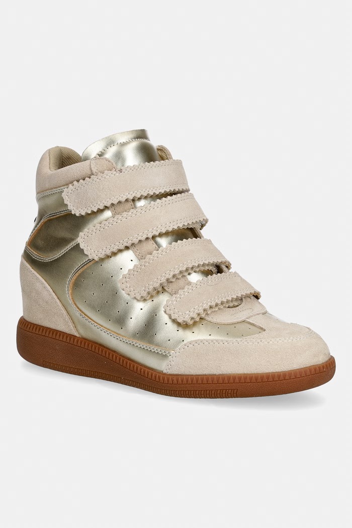 Steve Madden Mustang sneakersy damskie złoty 11004987.045