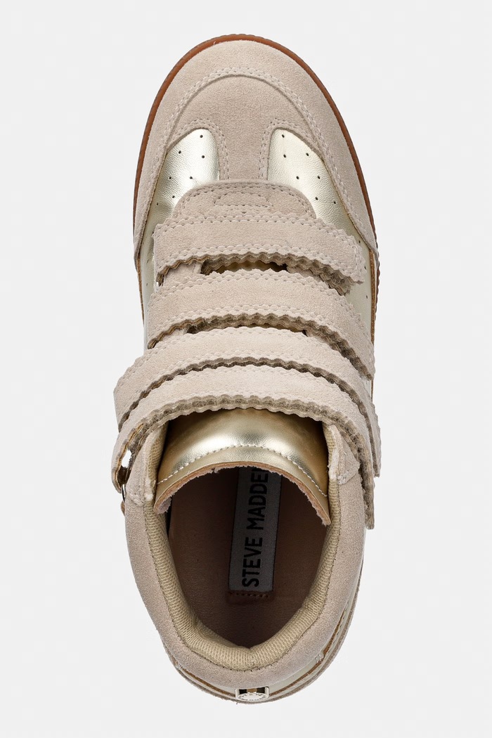 Steve Madden Mustang sneakersy damskie złoty 11004987.045