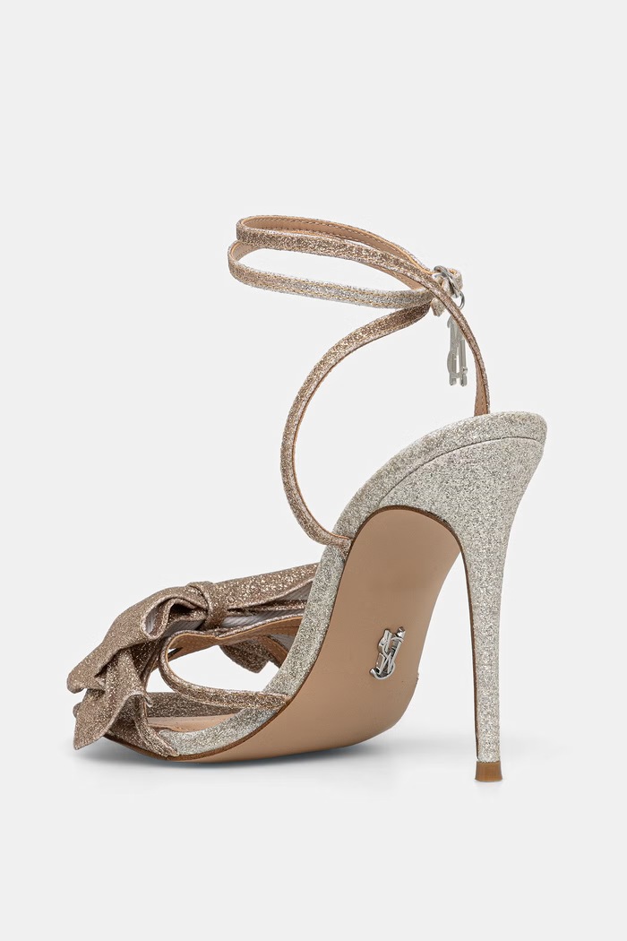 Obuwie Steve Madden sandały na szpilce Blyss-G 11005146.6RA złoty