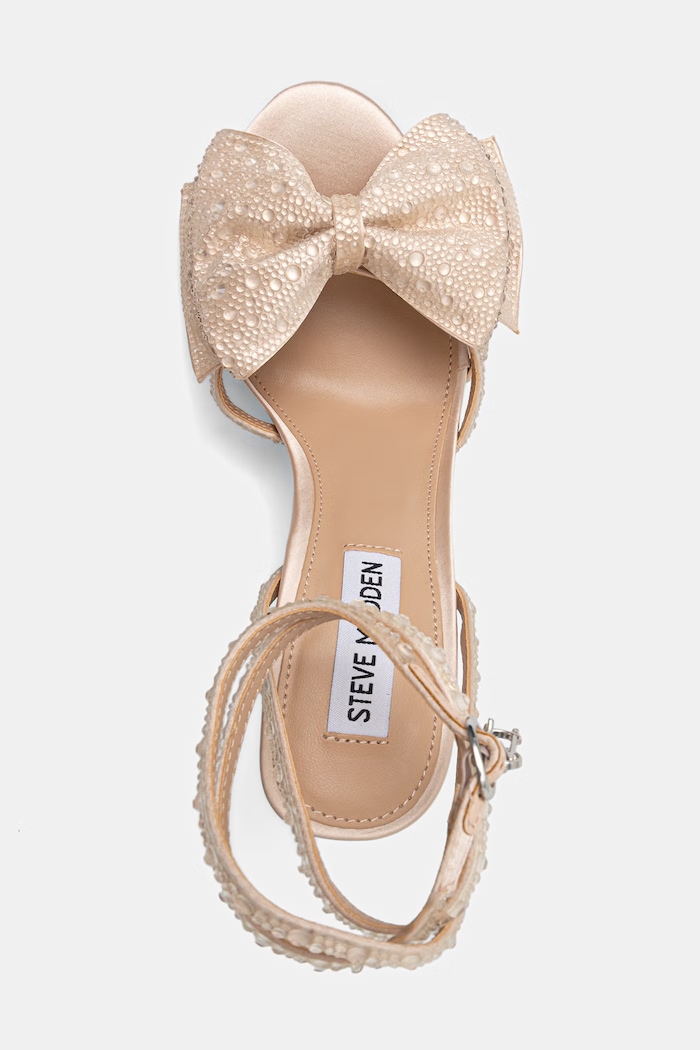 Steve Madden sandały na wysokim obcasie Blyss złoty 11003613.242
