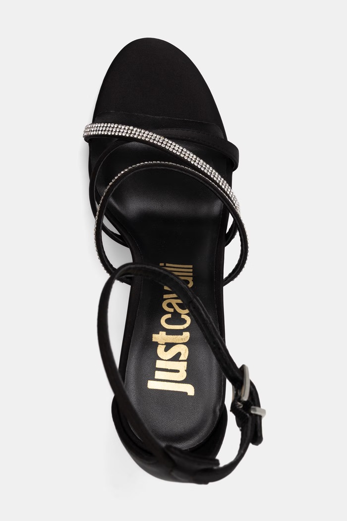 Just Cavalli sandały czarny 80RA3S42ZSE46899