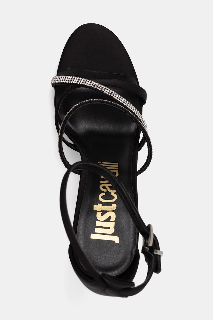 Just Cavalli sandały czarny 80RA3S42ZSE46899