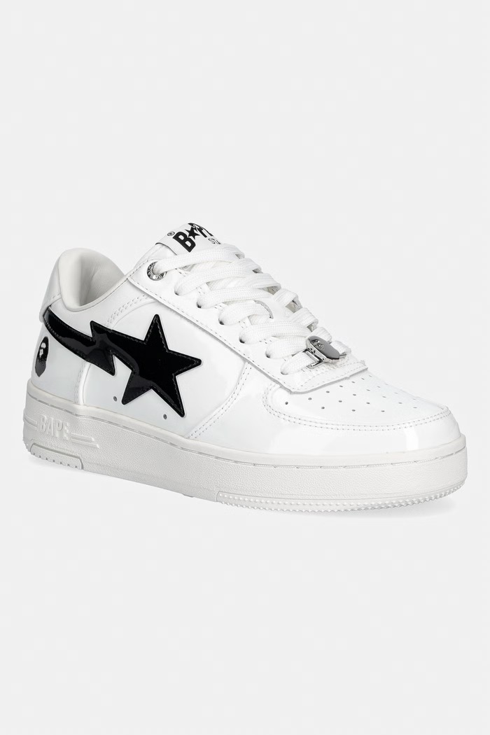 A Bathing Ape BAPE STA #2 L sneakersy damskie skórzane biały 0ZXSHW302912Q