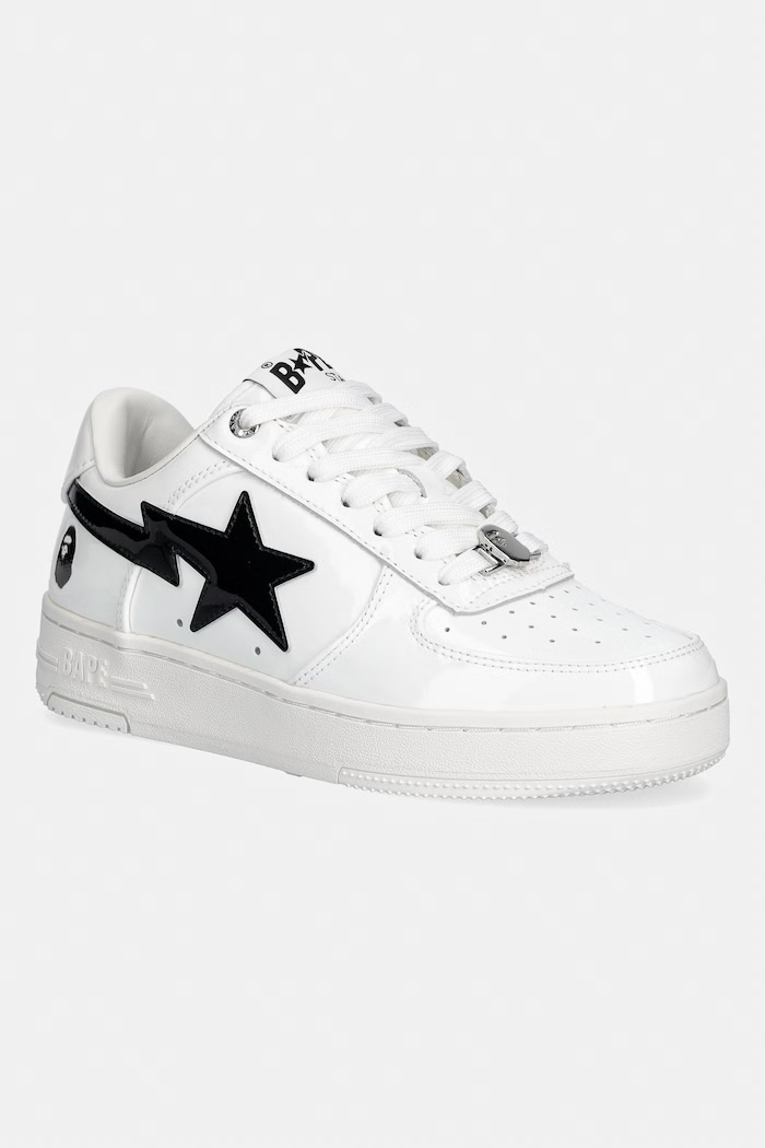 A Bathing Ape BAPE STA #2 L sneakersy damskie skórzane biały 0ZXSHW302912Q