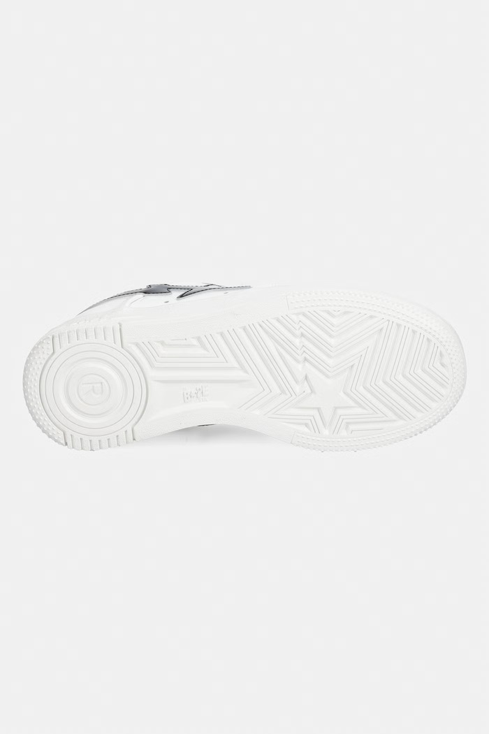 A Bathing Ape BAPE STA #2 L sneakersy damskie skórzane 0ZXSHW302912Q biały