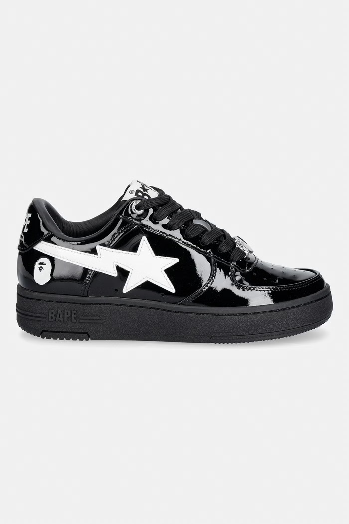 A Bathing Ape BAPE STA #2 L sneakersy damskie skórzane 0ZXSHW302912Q czarny SS26