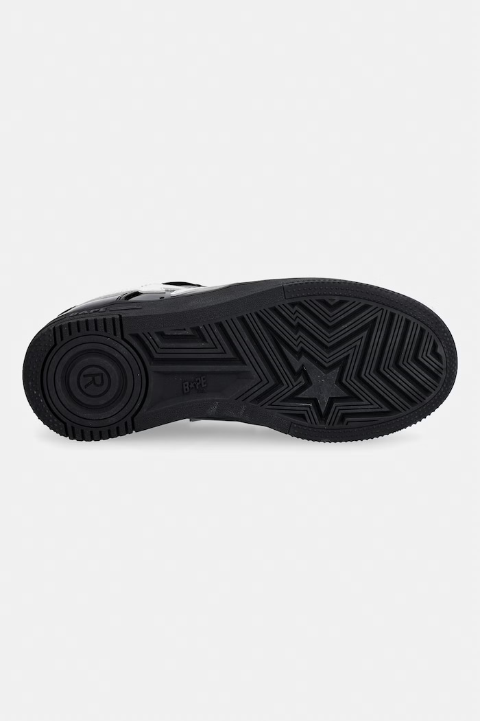 A Bathing Ape BAPE STA #2 L sneakersy damskie skórzane 0ZXSHW302912Q czarny