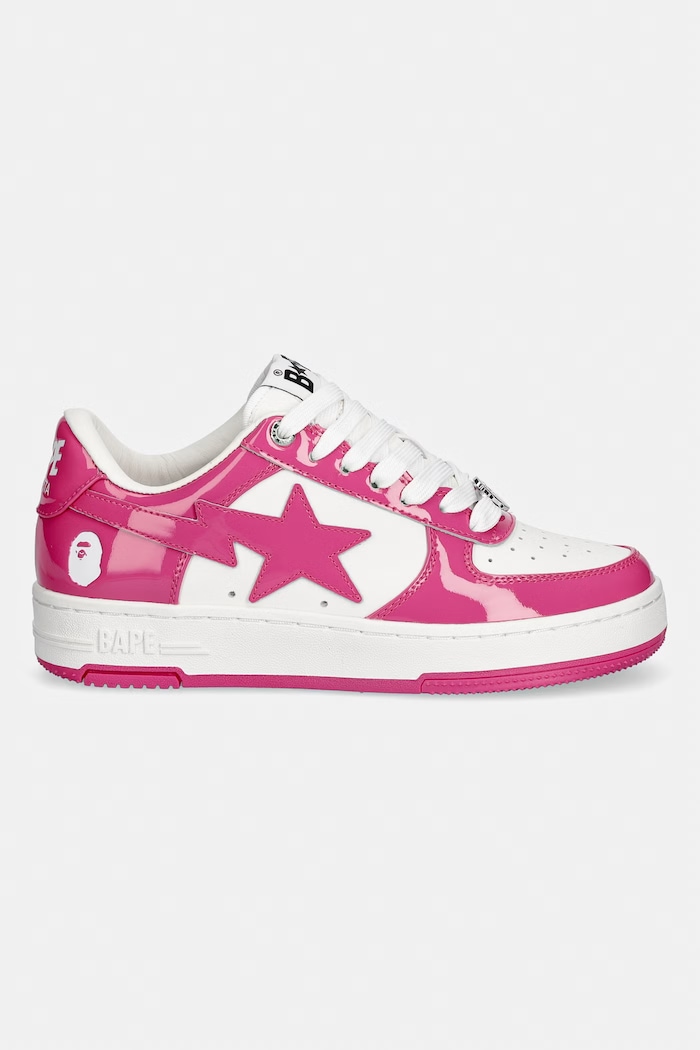 A Bathing Ape STA #1 sneakersy damskie skórzane 0ZXSHW301912Q biały SS26