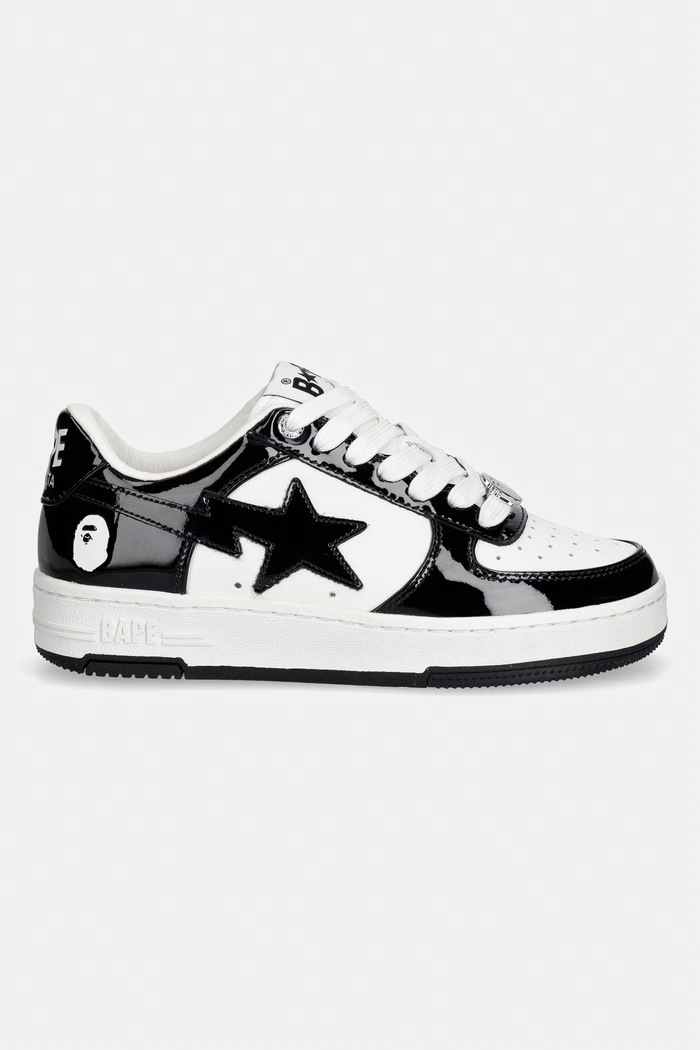 A Bathing Ape STA #1 sneakersy damskie skórzane 0ZXSHW301912Q biały SS26