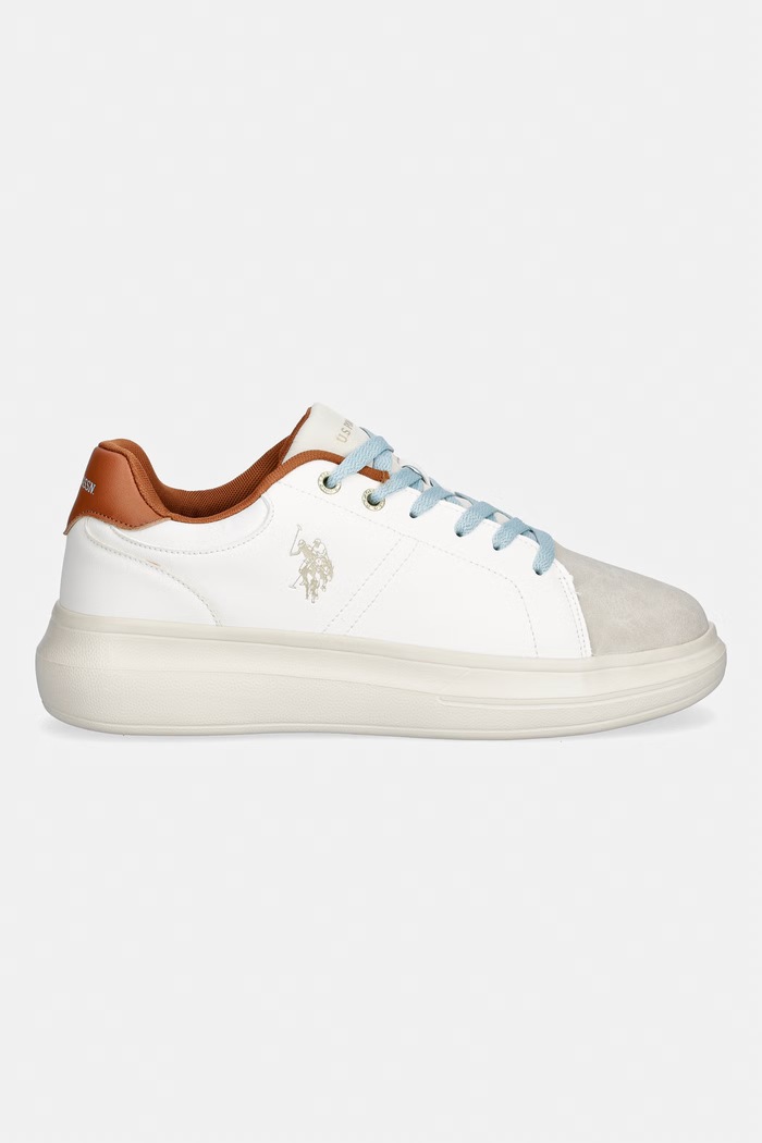 U.S. Polo Assn. CHELIS002 sneakersy damskie CHELIS002W.WHI.CUO biały SS26
