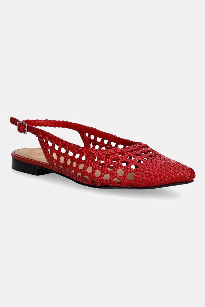 Billi Bi balerinke usnjene Red nappa rdeča A9571.079