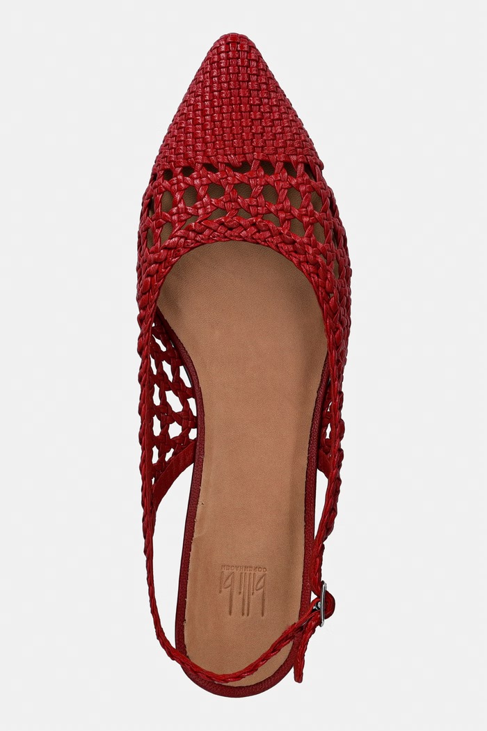 Billi Bi balerinke usnjene Red nappa rdeča A9571.079